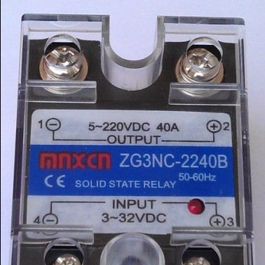 供应铭新ZG3NC-2240B固态继电器  JGX-1 直流柯达型固态继电器