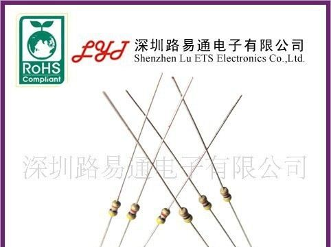 厂家供应碳膜电阻1/6W 4.7K