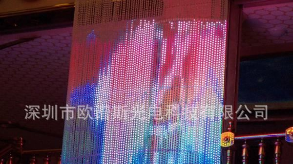 深圳大量供应水晶透明可做装饰品与电子显示屏的LED显示屏模块