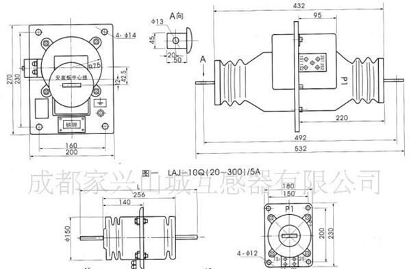 电子元器件_互感器_电流互感器_LAJ-10Q