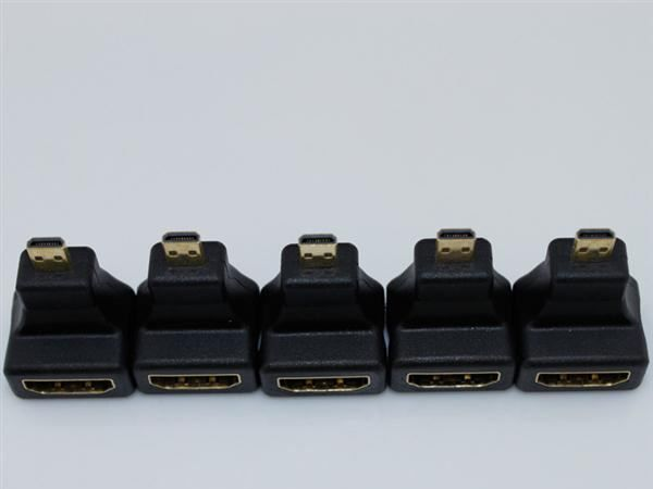 深圳包邮hdmi转接头 dvi转hdmi转接头 hdmi直角转接头