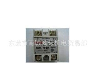 供应台湾阳明固态继电器 SSR-10DA 价格优惠 欢迎定购