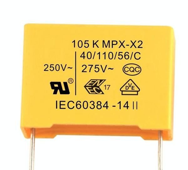 供应金属化聚丙烯膜抗干扰电容器X2-MPX