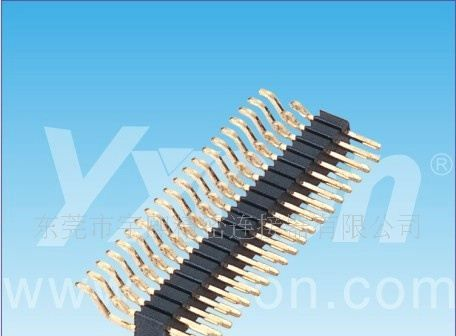 1.27mm 排针 双排 卧式SMT