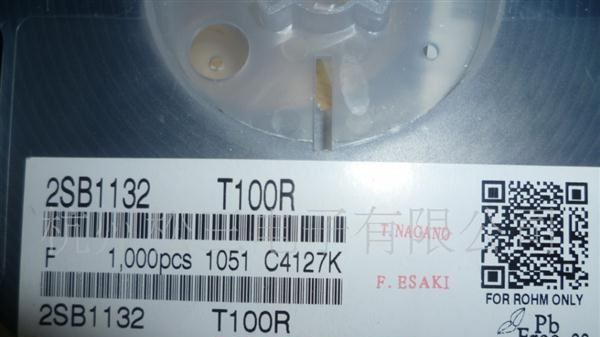 贴片三极管2SB1132 罗姆三极管 BA RN