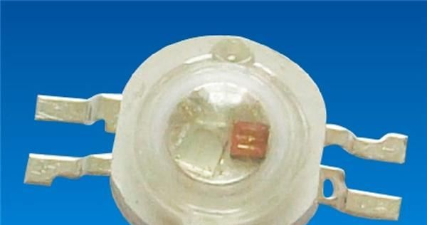 供应黄绿光大功率LED 黄绿色LED发光二极管(图