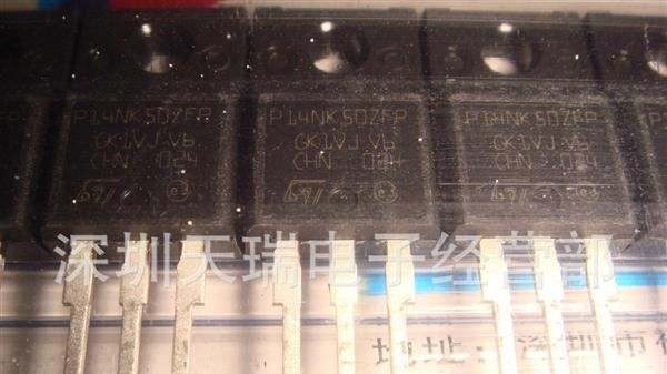 STP14NK50ZFP P14NK50ZFP