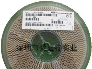 AVX贴片钽电容47UF 6.3V