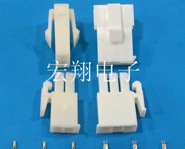 FL4.14mm公母对接胶壳，空中对接端子，条形连接器，接插件