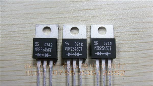 优势供应肖特基三极管MBR2545CT  全新原装现货