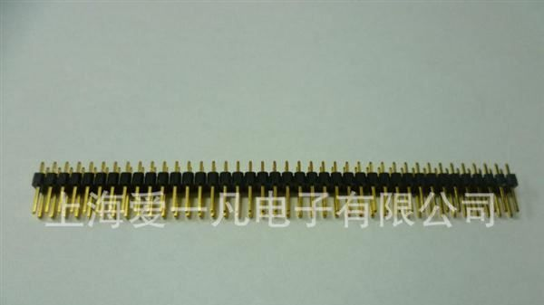 2.54mm排针 180°排针 2.54单/双排针 接插件