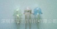 深圳宝安厂家供应LED钢盔蓝灯、翠绿发光二极管 φ5小草帽LED灯珠