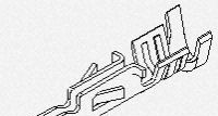 43031-0012 Molex Crimp terminal,MicroFit,Au RS#679