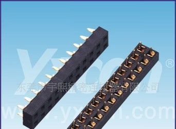 2.0mm排母 双排180度