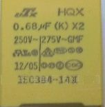 X2安规电容  0.68uF K 275VAC