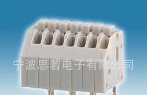 供应弹簧式接线端子 250 间距 3.50MM 环保