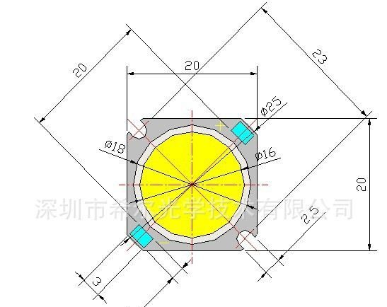 大功率LED灯珠COB系列 5W