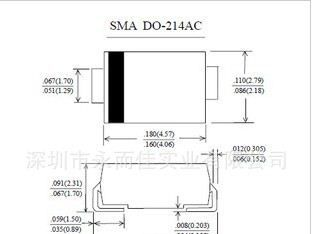 东芝 SS16 肖特基二极管贴片SR160 SMA(DO-214AC)/SMB/SMC