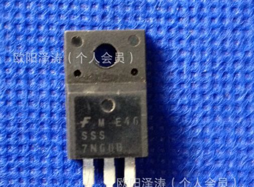 专营电源专用MOS管 功率管 FQPF7N60C 7N60 7A600V 实图