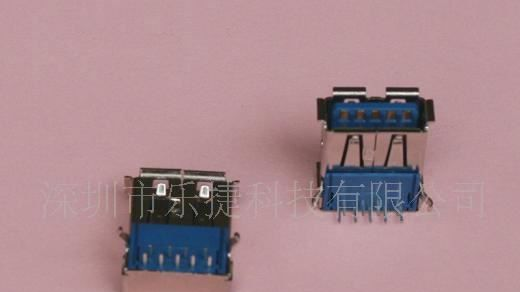 USB 3.0 A/F DIP 90°电脑连接器，各种电脑电子连接器