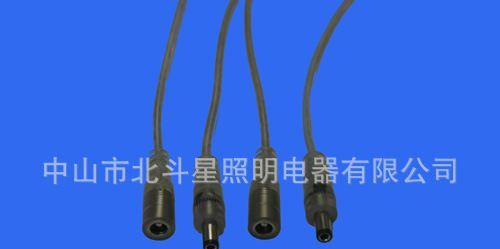 厂家直销 LED防水连接器 连接器 防水插头线 公母对接线  防水接
