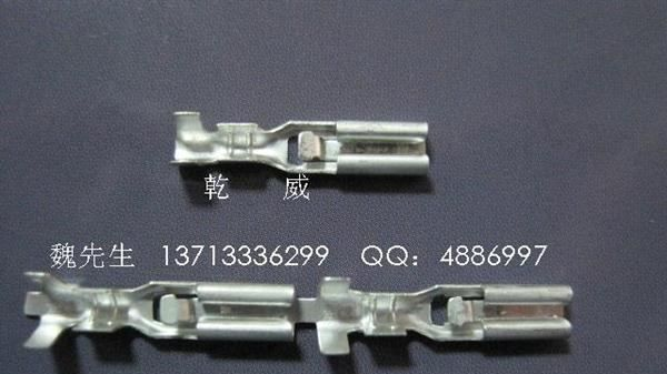 乾威供应2.8插簧端子，110直型母端子,江苏环保端子