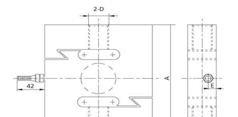 美国Amcells合金钢S型DEL称重传感器