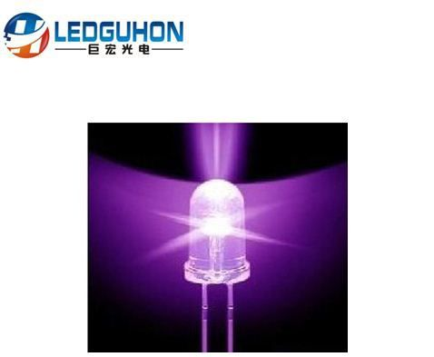 5mm  圆头LED 灯珠 紫光灯珠