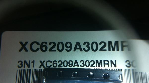 XC6209A302MR TOREX全新原装 电源IC
