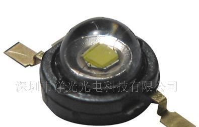 供应1w大功率LED白光发光管 硅胶封装 过回流焊