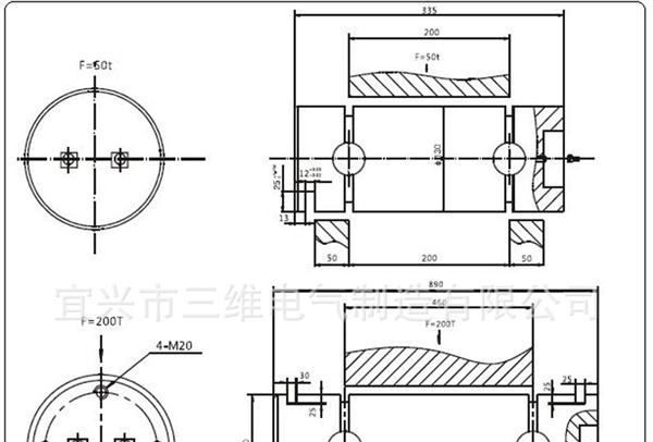 炉底高温称重，大轴销称重传感器（ZXB ）