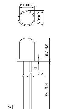 鼠标灯/5mm鼠标灯/5mm红灯/高品质鼠标灯
