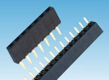 2.00mm 排母 单排 180度