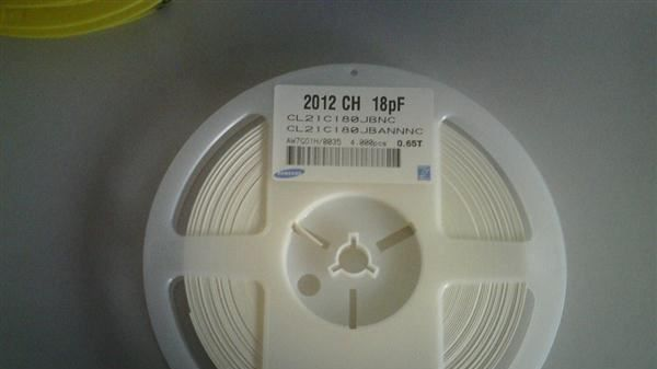 0805 18PF三星贴片电容