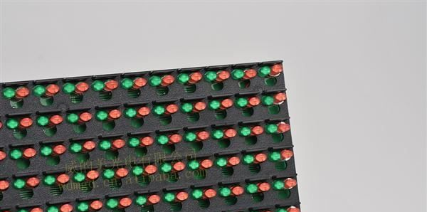 LED显示屏 p16-LED 红绿双色亚户外显示屏 LED单元板 厂家批发