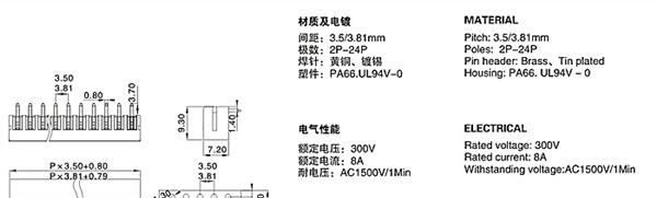 供应威德米勒2EDGR-3.5/3.81插拔式接线端子台