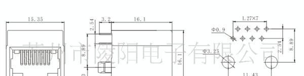 RJ45连接器SC215-5224 8P