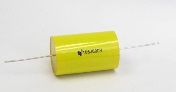 CBB20(MPT)圆柱形高频滤波轴向电容聚丙烯膜电容器