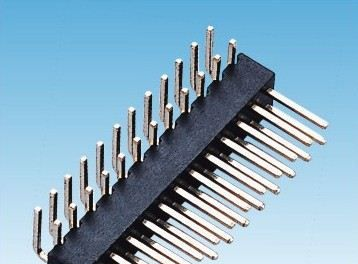 2.54mm排针 双排 90度
