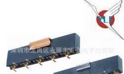 2.0mm  H4.3mm (可带柱,带夹持盖)  单排 贴片排母