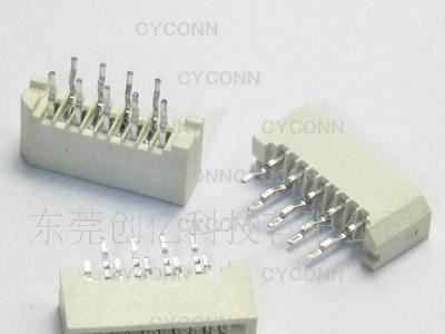 1.0mm 9pin  立式单面 FPC连接器