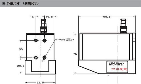 光电传感器RLK186反射式纠偏传感器