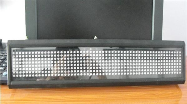 LED字幕机F3.75室内单红条屏 led条屏
