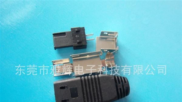 MINI USB 4pin 公焊线 连接器