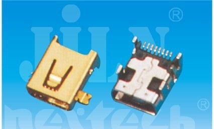MINI  USB  8P/F  SMT  TYPE