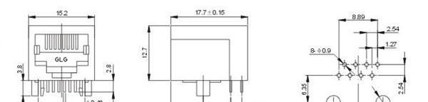 供应RJ45插座 网络插口