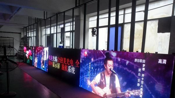 P6室内全彩LED显示屏，色泽鲜艳均匀，严格老化，高清高亮产品