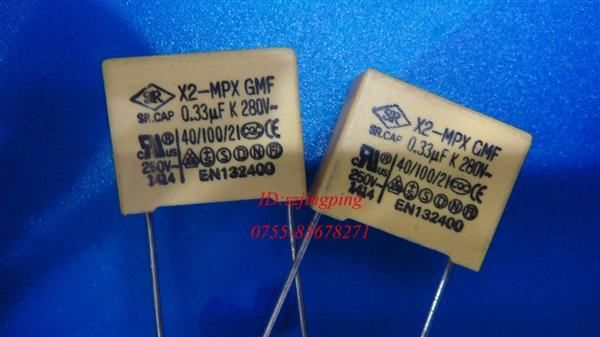 厂家直销电源专用安规电容334K 275V-280
