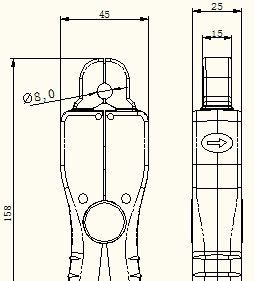 供应钳形互感器Q8A-1 8mm 0.2级(图)