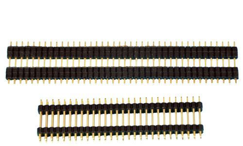 供应CQ1027-2.54mm(0.100") 双排二层特殊排针